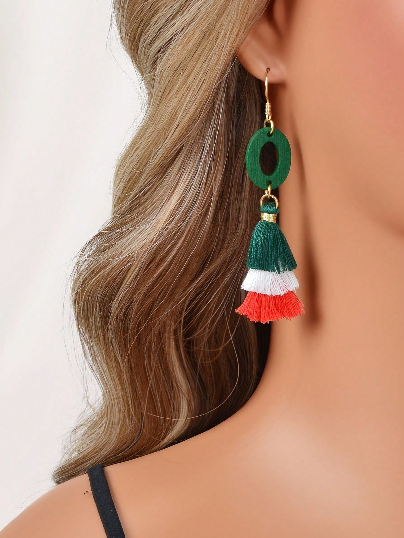 Set of Colourful Stars Tassel Earrings - Vibrant Celestial Accessories Jewellery-1
